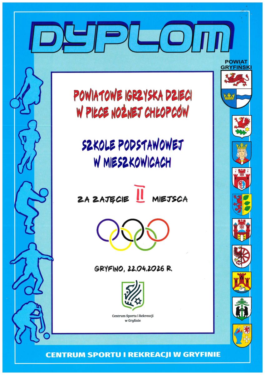 Zdjęcie: Nasi piłkarze drudzy w powiecie