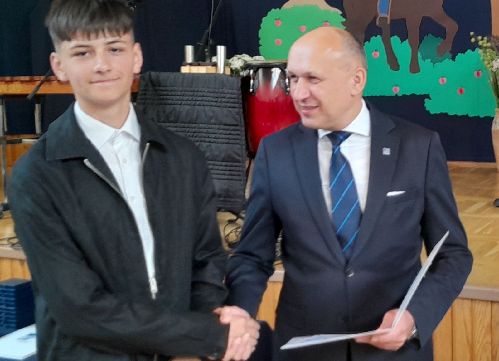 Zdjęcie: Wyróżnienie Stasia na gali laureatów