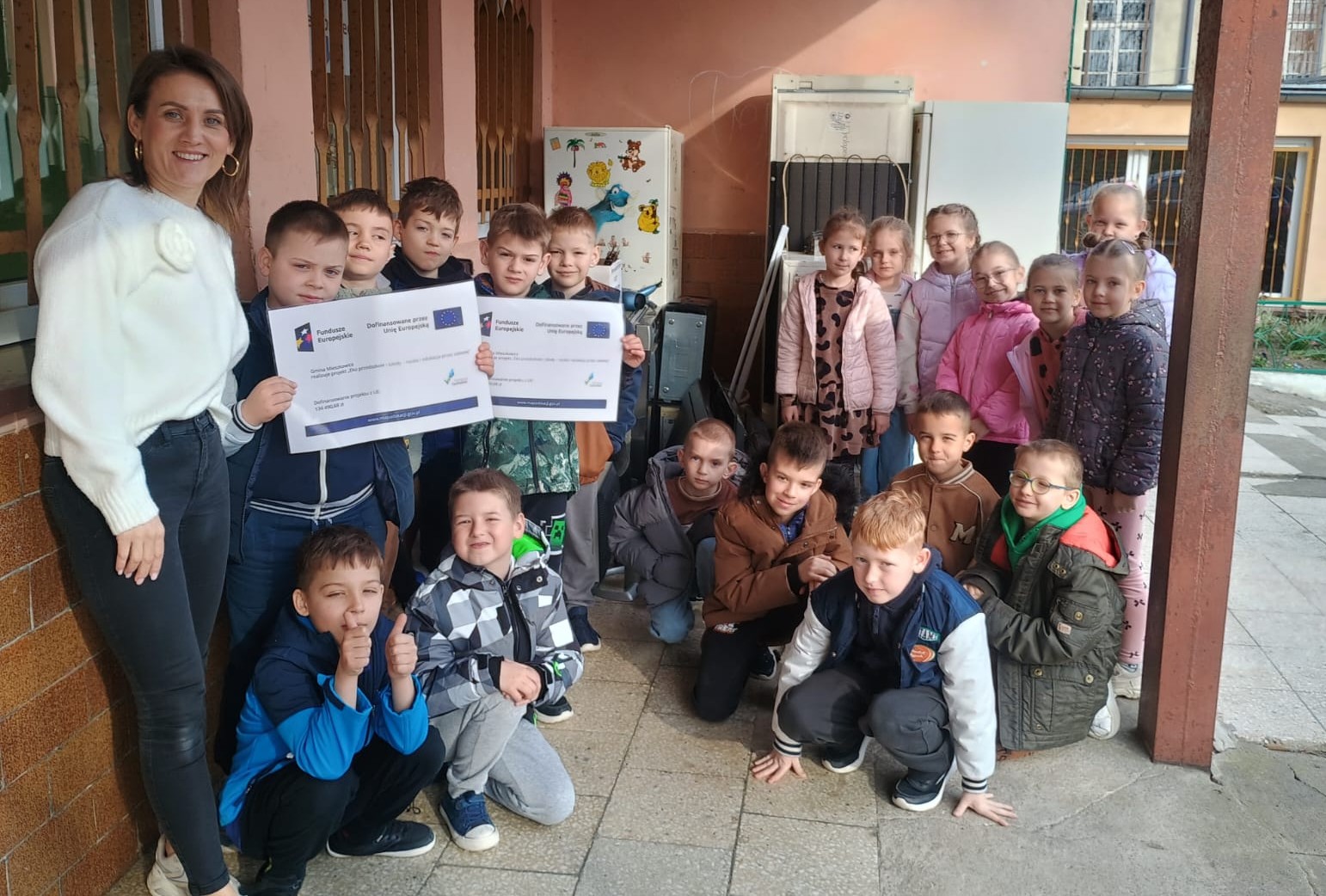 Zdjęcie: Uczestniczyliśmy w zbiórce odpadów segregowanych